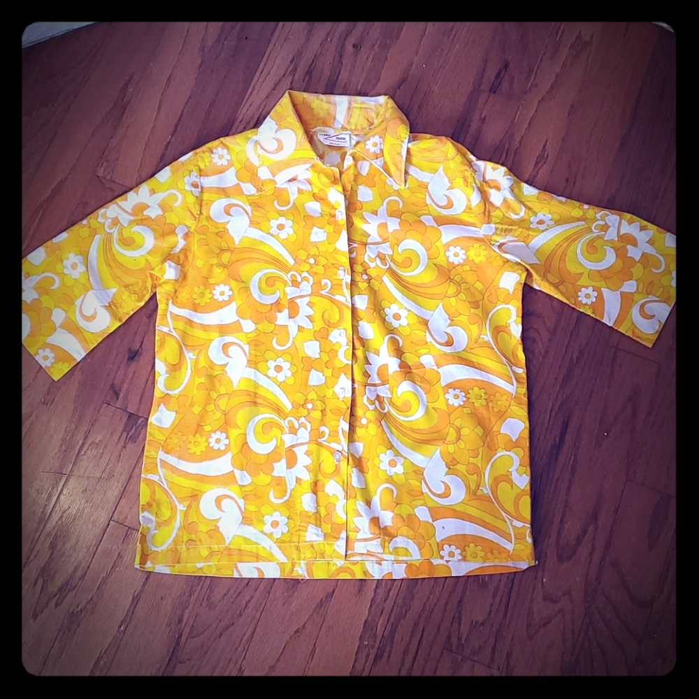 Vintage Retro Button-down